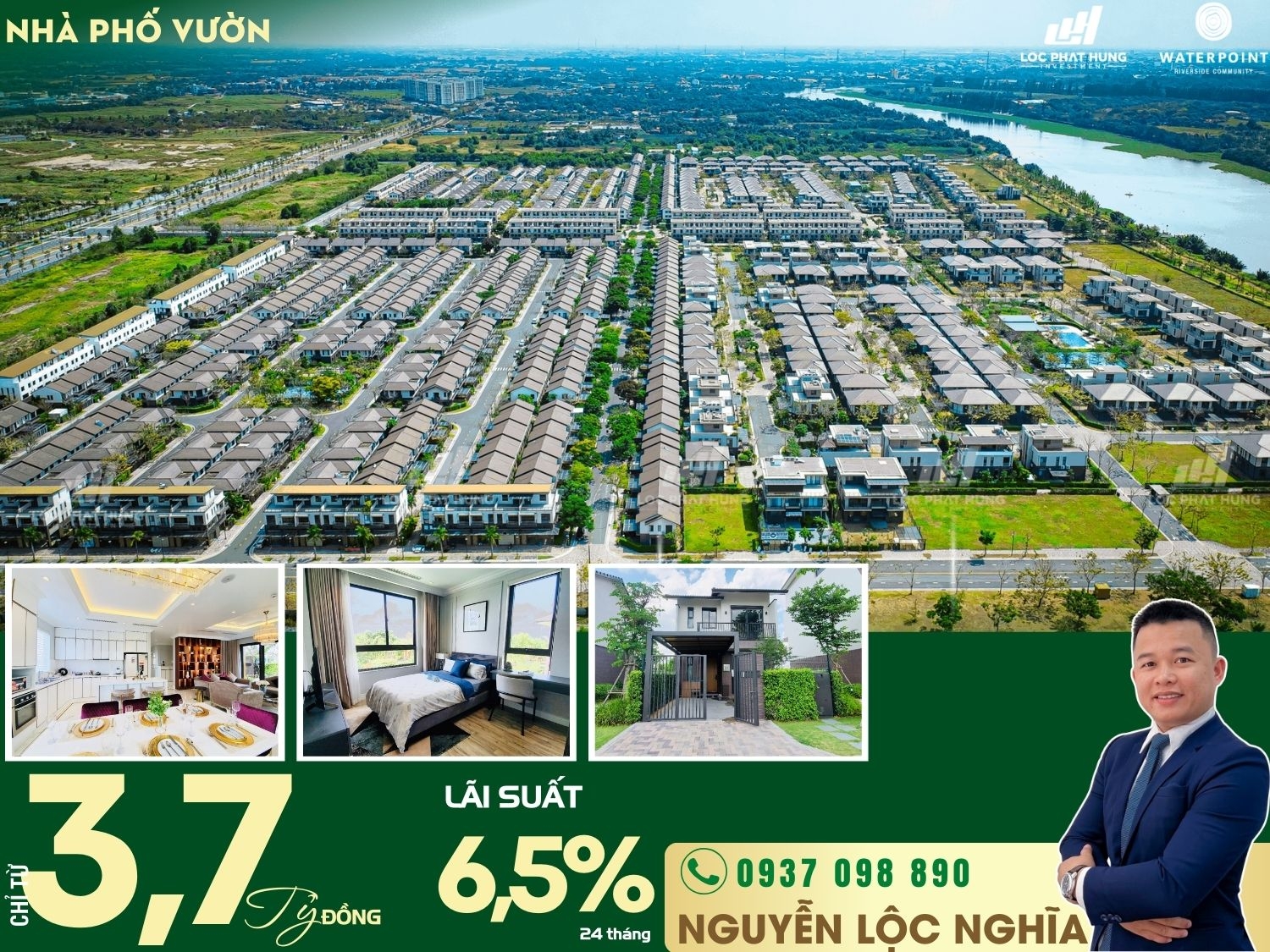 Bảng Giá Bán Waterpoint Bến Lức Nam Long Nhà Phố Vườn