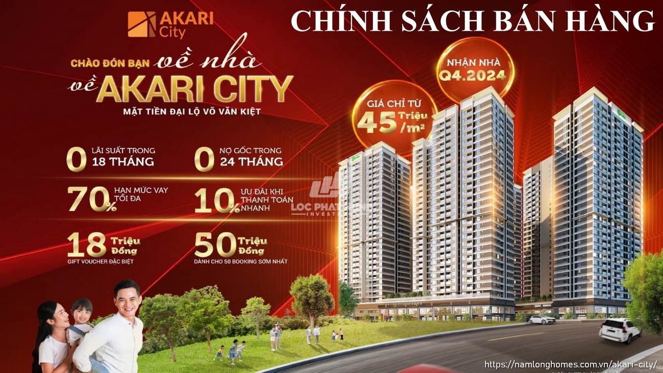 Chương trình ưu đãi mua căn hộ Akari City