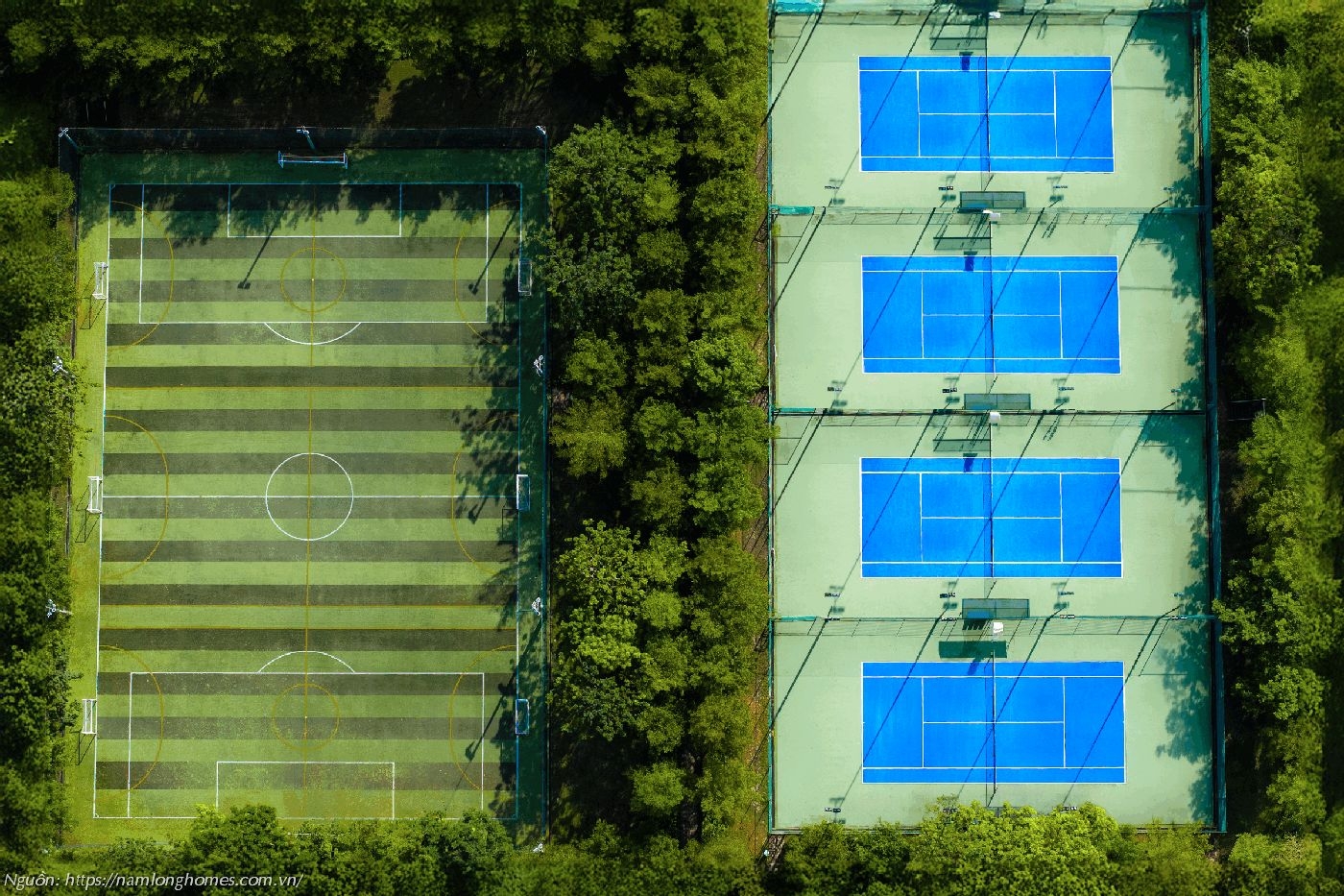 Tiện ích Country Club 3,2ha dự án Waterpoint Bến Lức