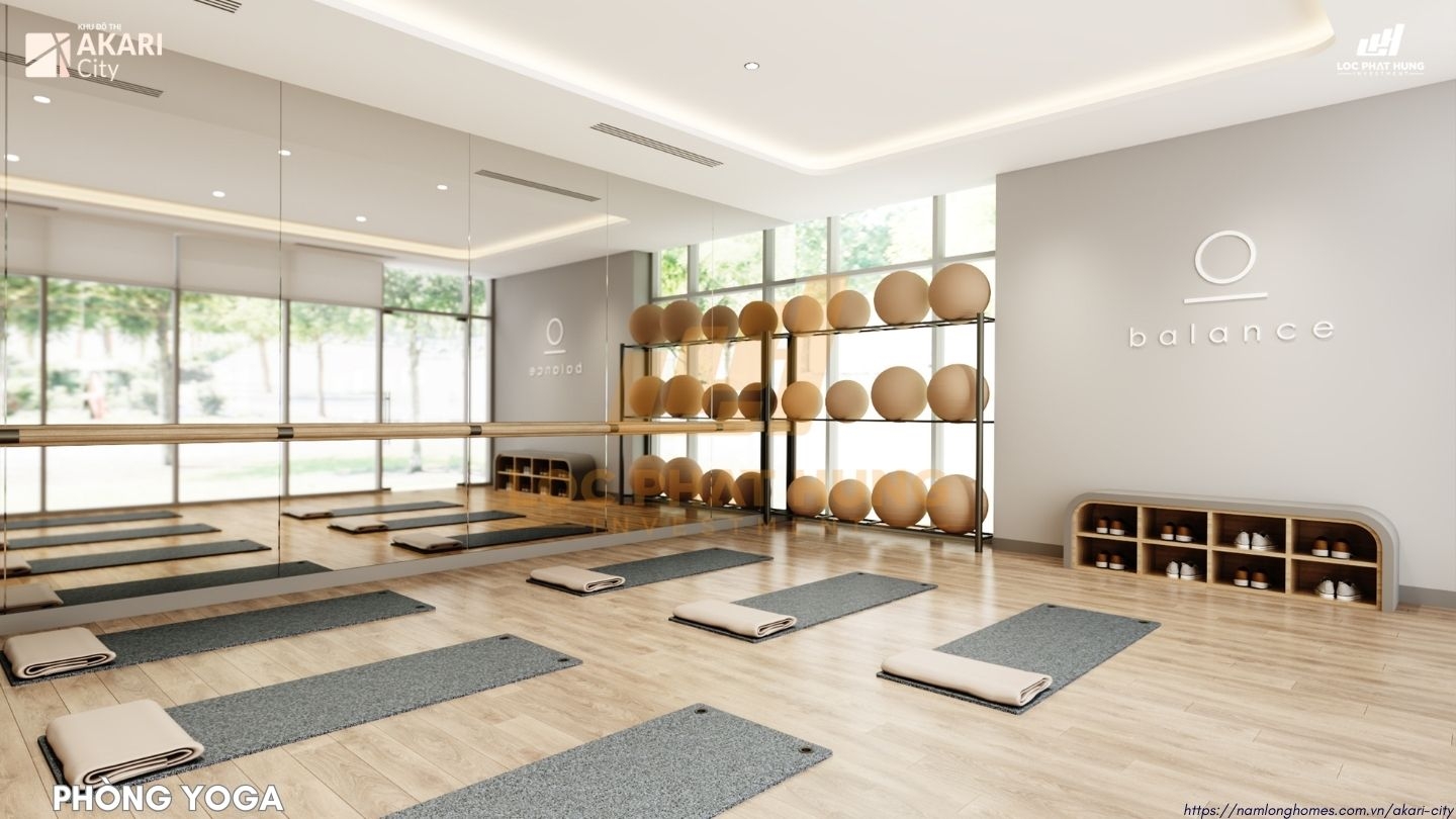 Tiện ích nội khu Akari City GĐ 2 - Phòng Yoga