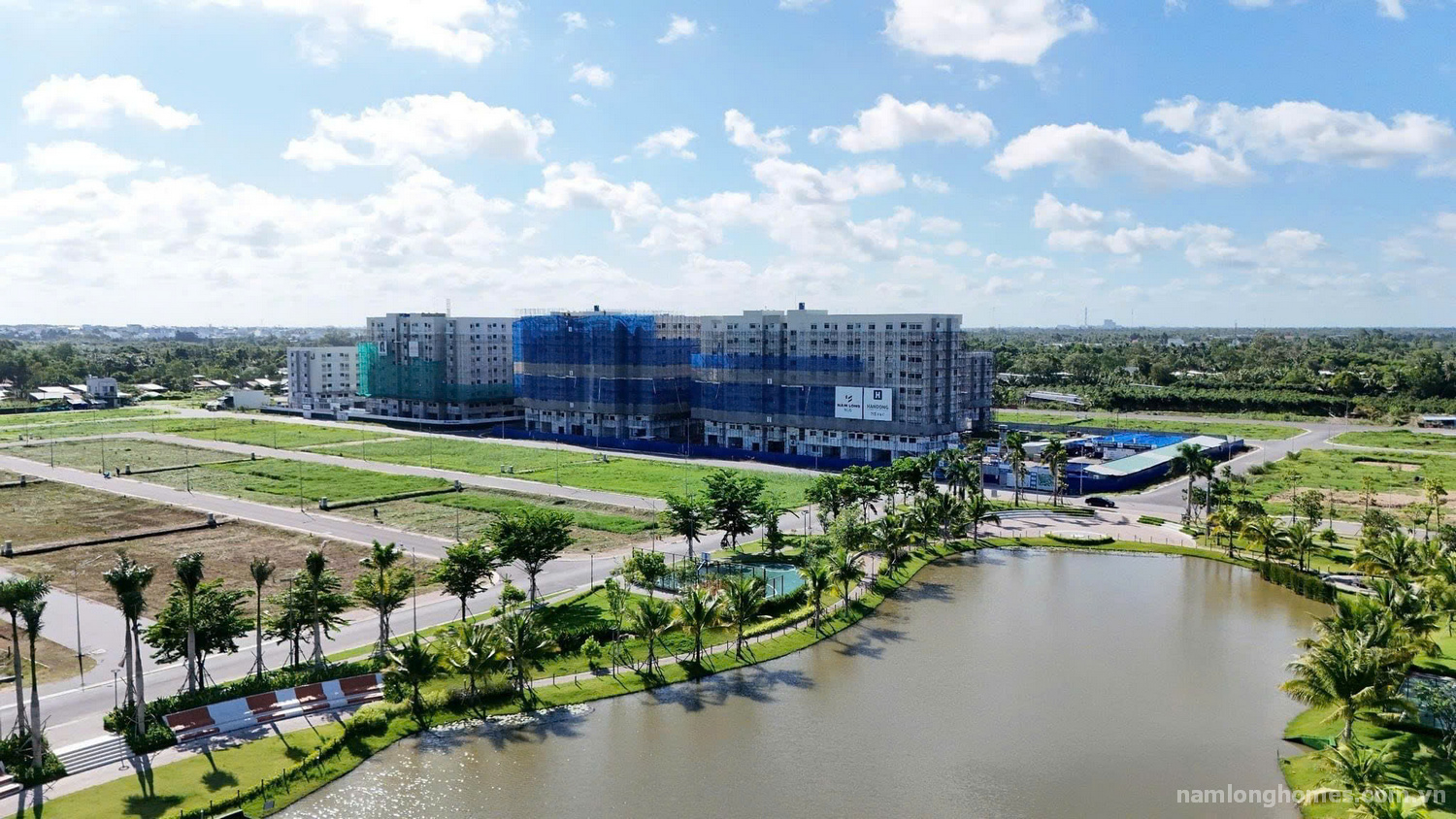 Tiến Độ Nam Long II Central Lake