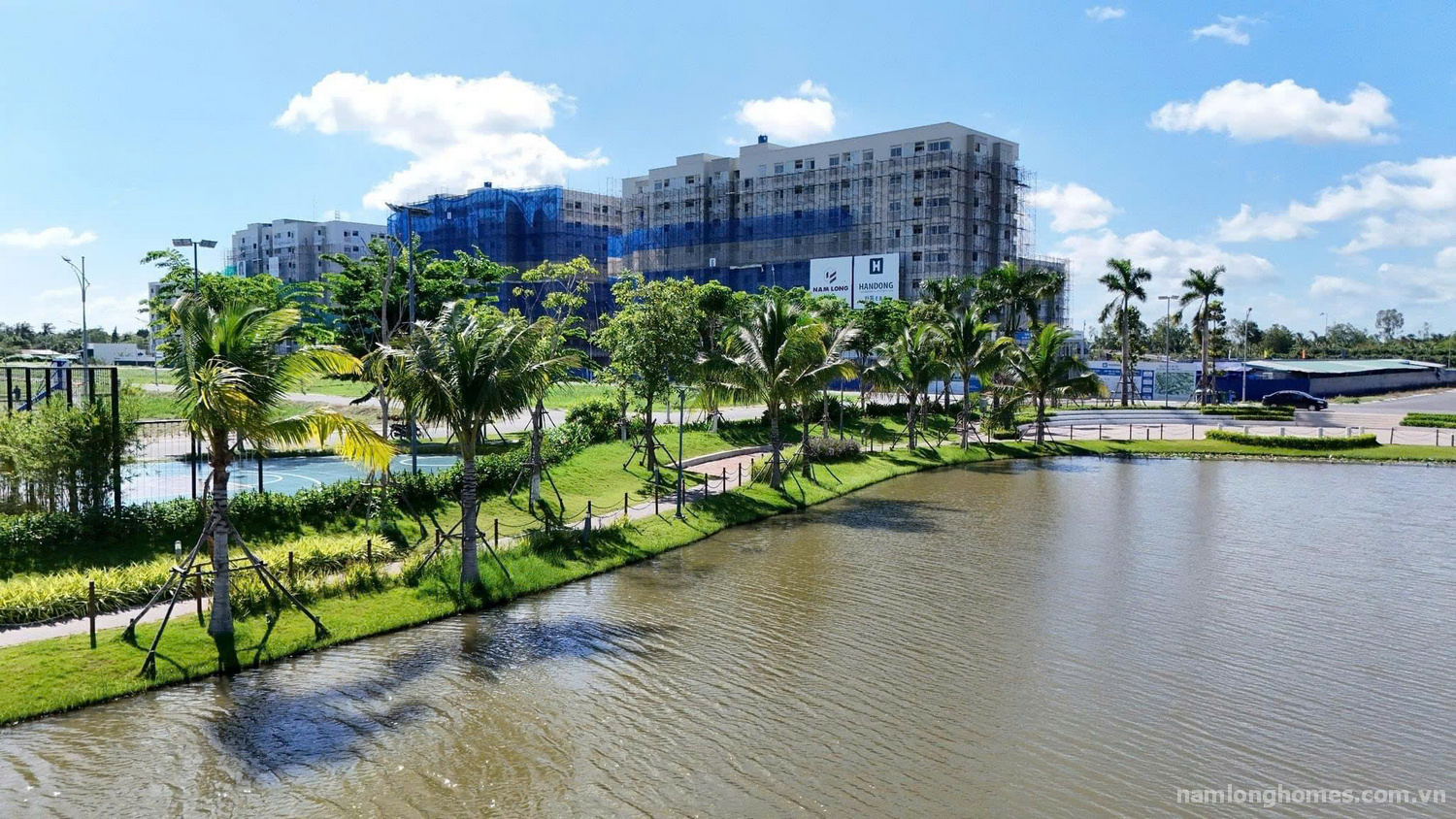 Tiến Độ Nam Long II Central Lake