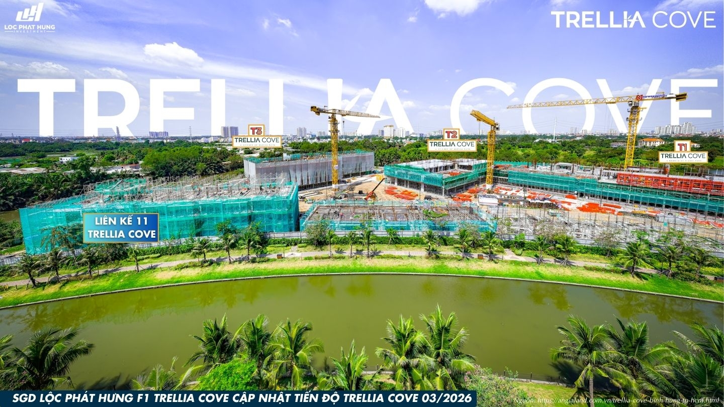 Cập nhật tiến độ tháp T1 đã lên tầng cao tháng 03/2026 Cập nhật tiến độ tháp T1 đã lên tầng cao tháng 03/2026