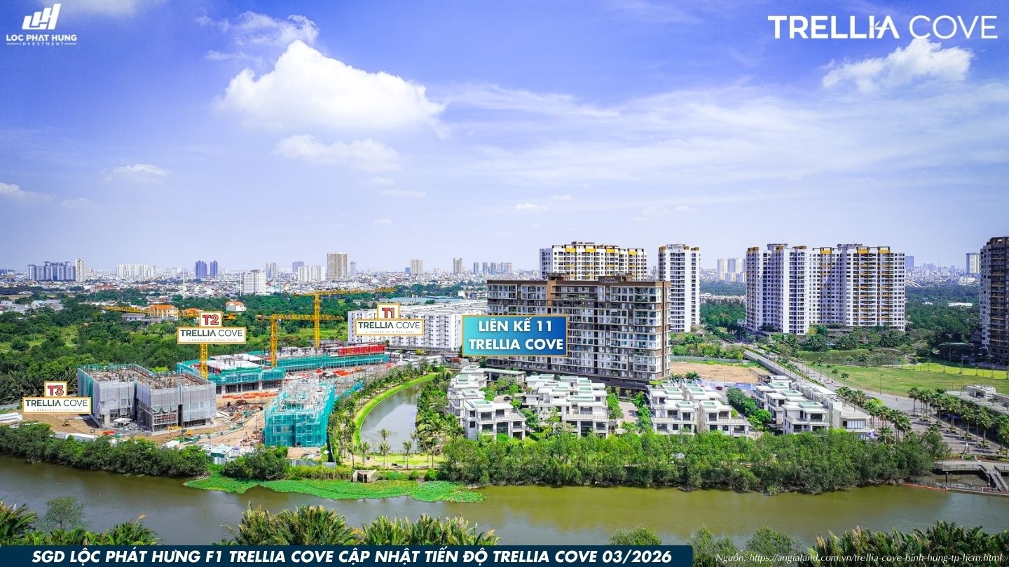 Toàn cảnh Mizuki Park với sự hiện diện của Trellia Cove Toàn cảnh Mizuki Park với sự hiện diện của Trellia Cove