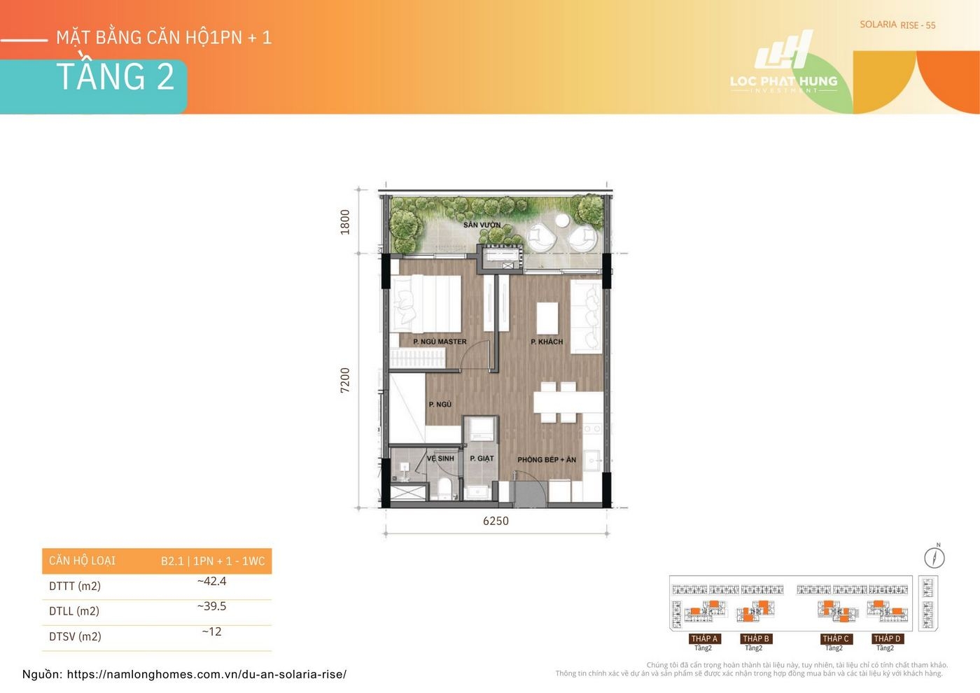 Mat Bang Can Ho 1pn Cong 1 Solaria Rise Waterpoint (3)