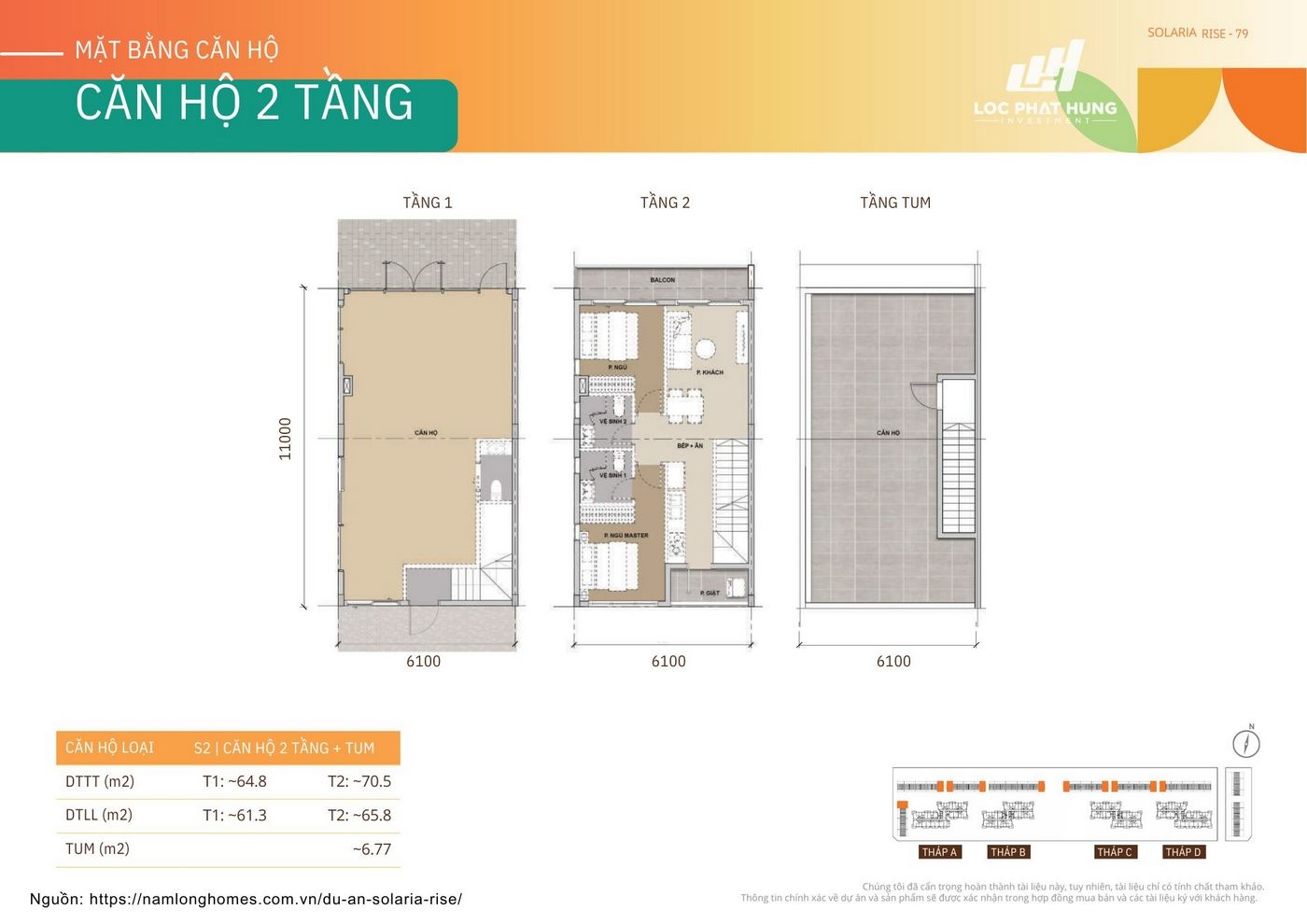 Mat Bang Can Ho 2 Tang Duplex Solaria Rise Waterpoint (3)