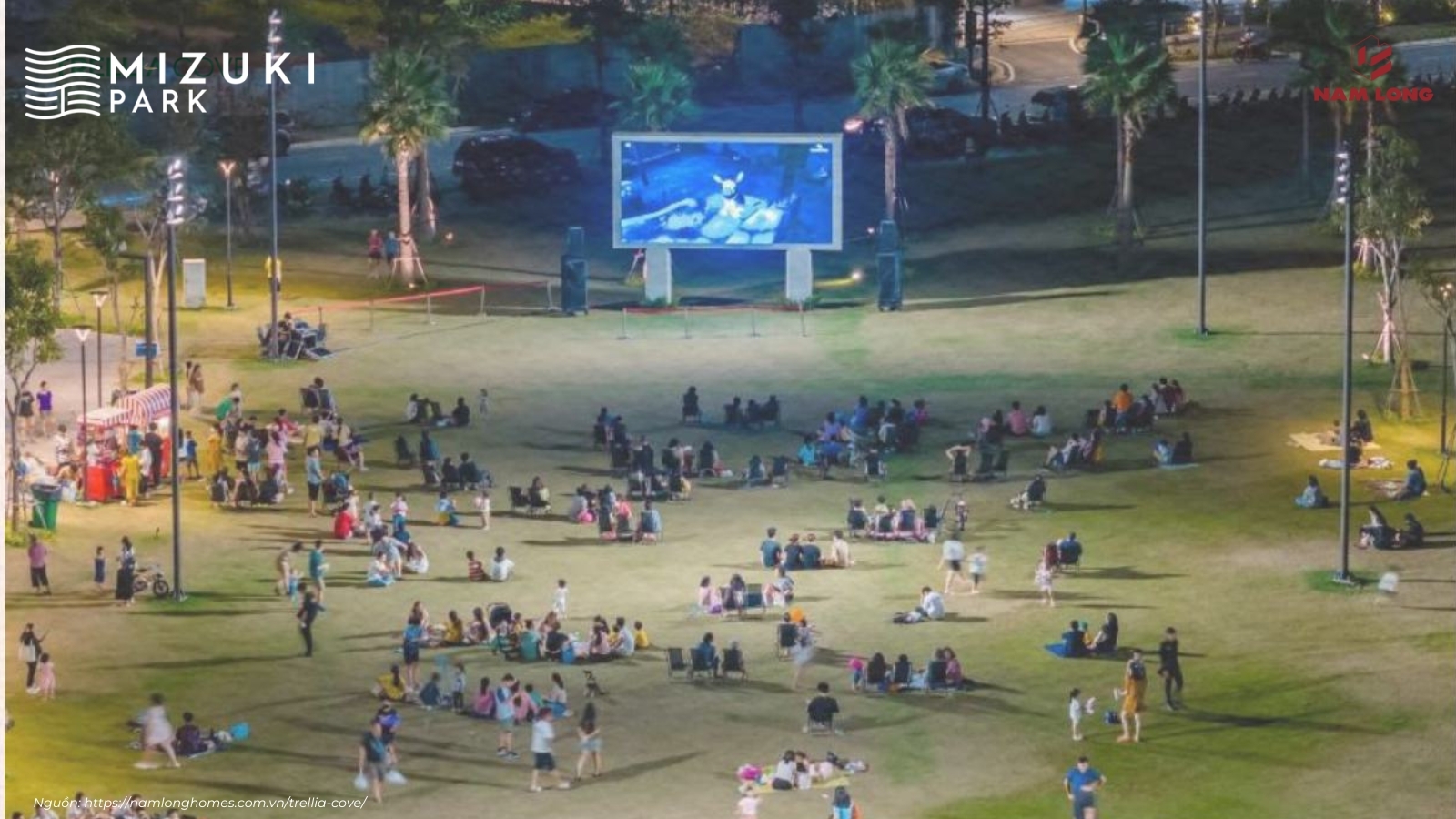 Quang Truong Su Kien Mizuki Park Tien Ich Trellia Cove