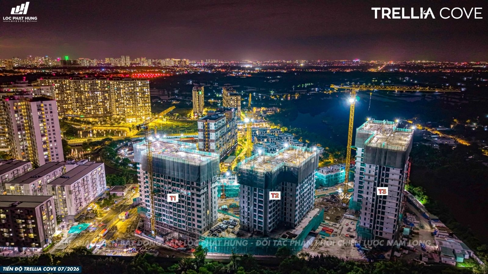 Tiến độ Dự án Trellia Cove Tháng 07/2026