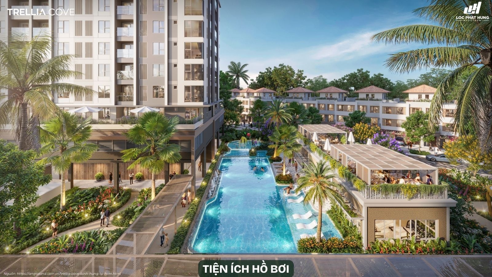 Tiện ích nội khu dự án Trellia Cove