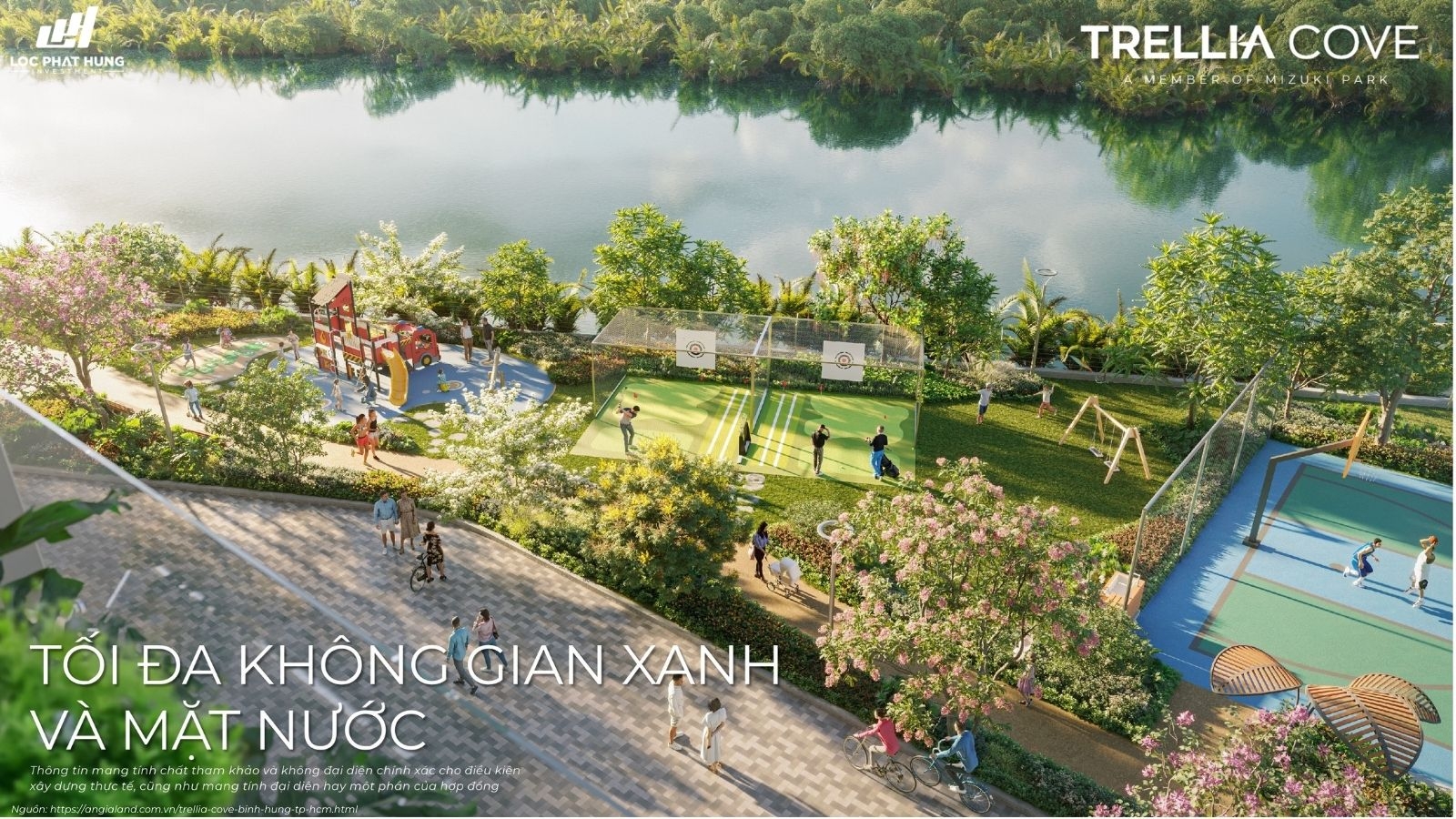 Tiện ích nội khu dự án Trellia Cove