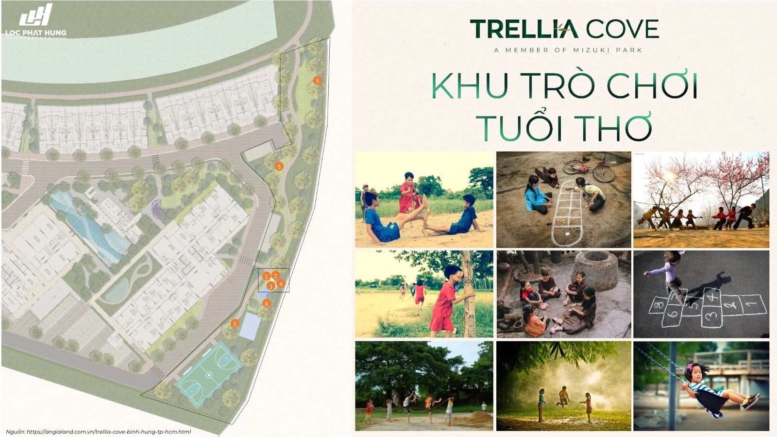 Tiện ích nội khu dự án Trellia Cove