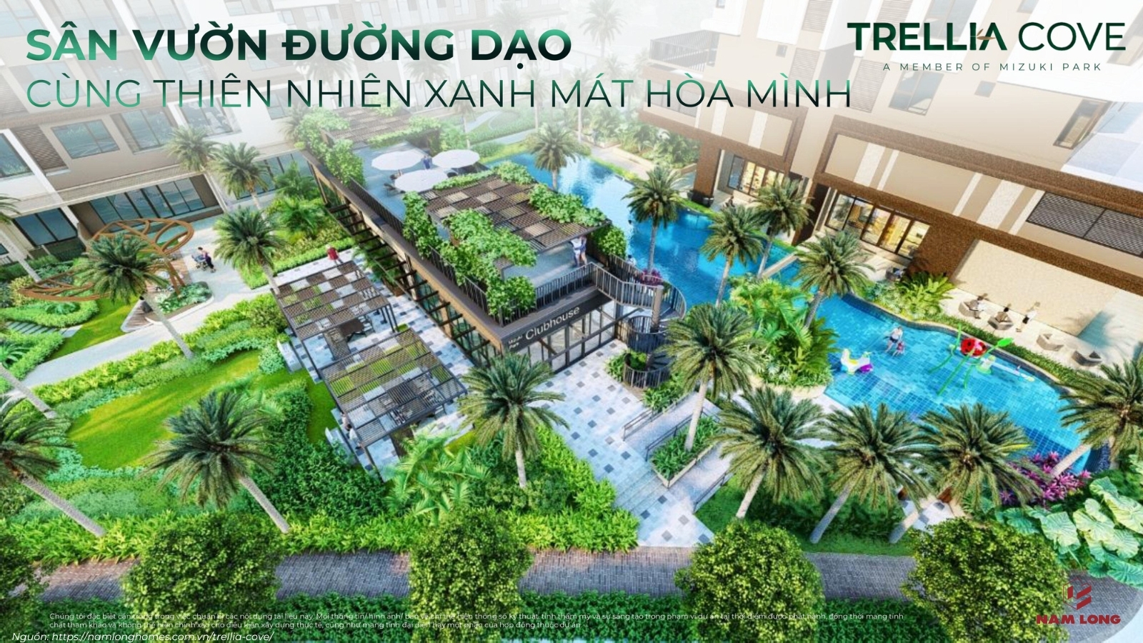 Tiện ích nội khu Trellia Cove