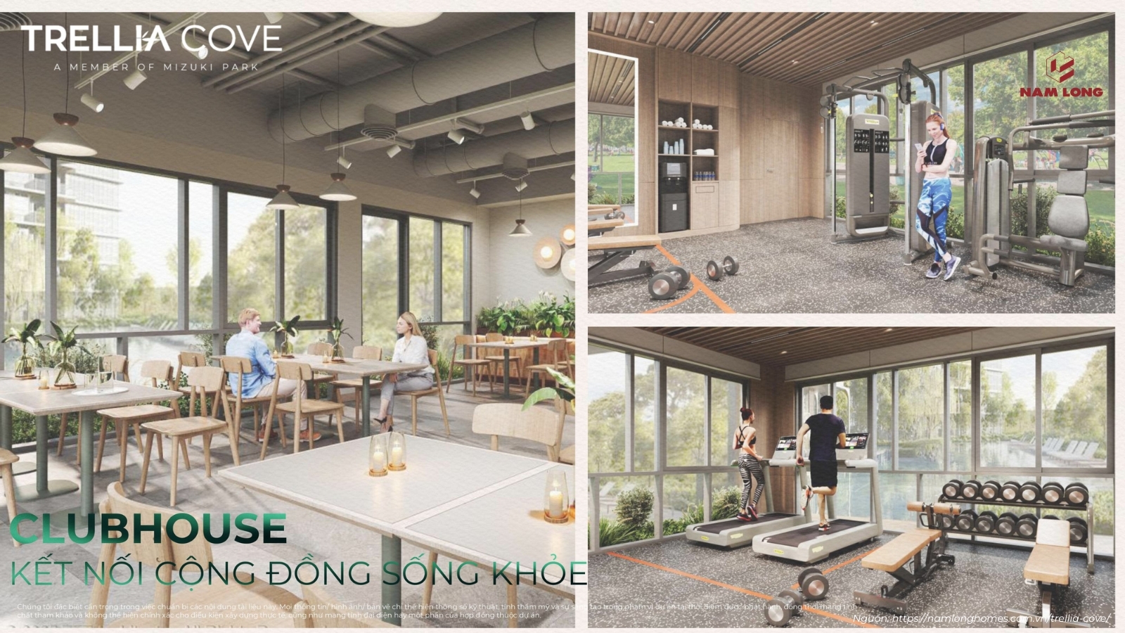 Tiện ích nội khu Trellia Cove