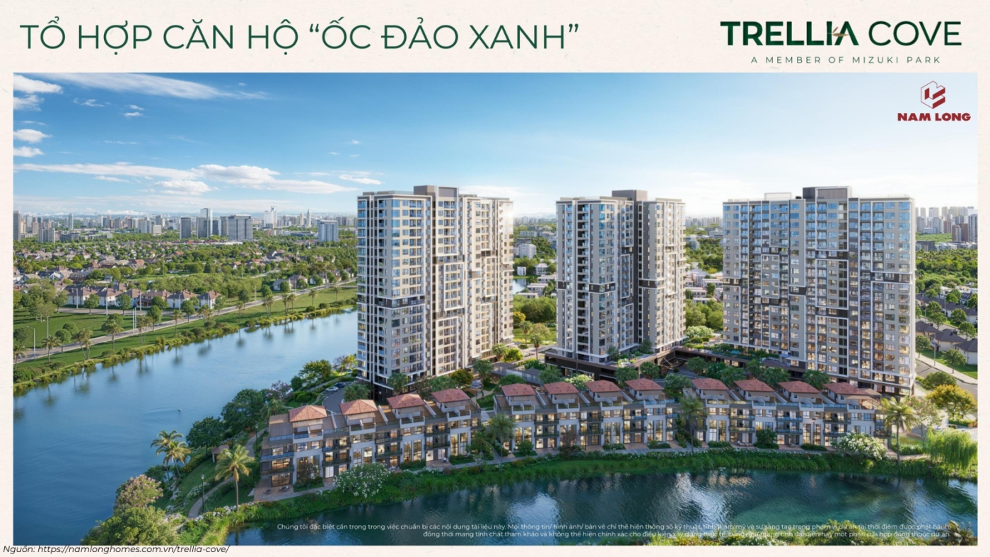Tổng quan căn hộ Trellia Cove