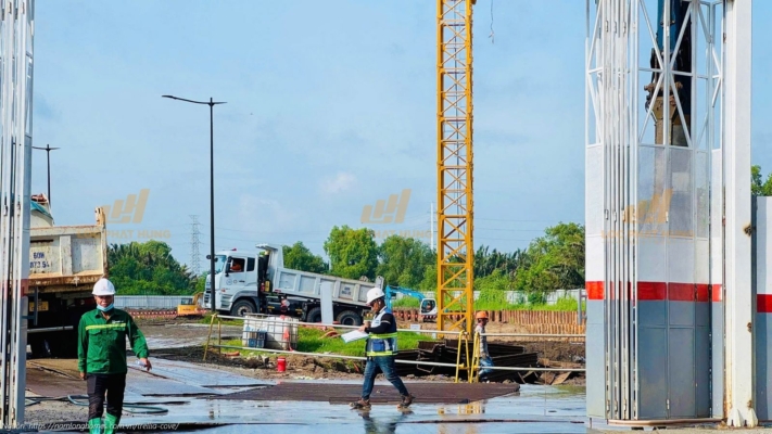 Cập Nhật Tiến Độ Xây Dựng Dự Án Trellia Cove Mizuki Park 09/09/2025 | Hình Ảnh Thực Tế Công Trường