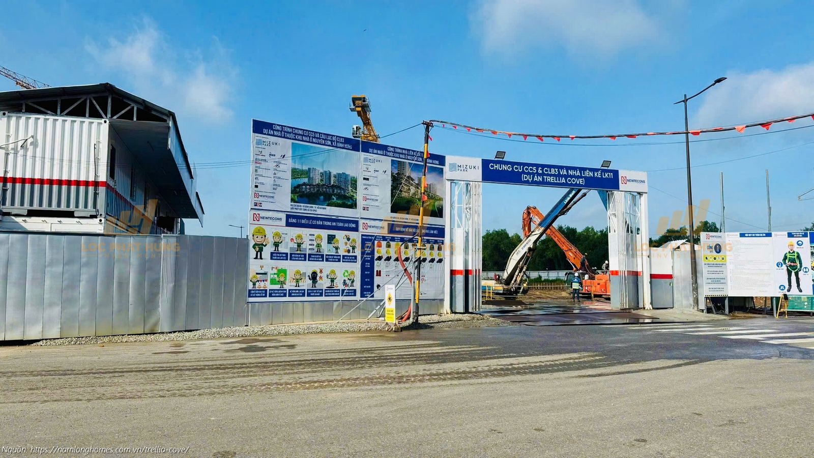 Cập Nhật Tiến Độ Xây Dựng Dự Án Trellia Cove Mizuki Park 09/09/2025 | Hình Ảnh Thực Tế Công Trường