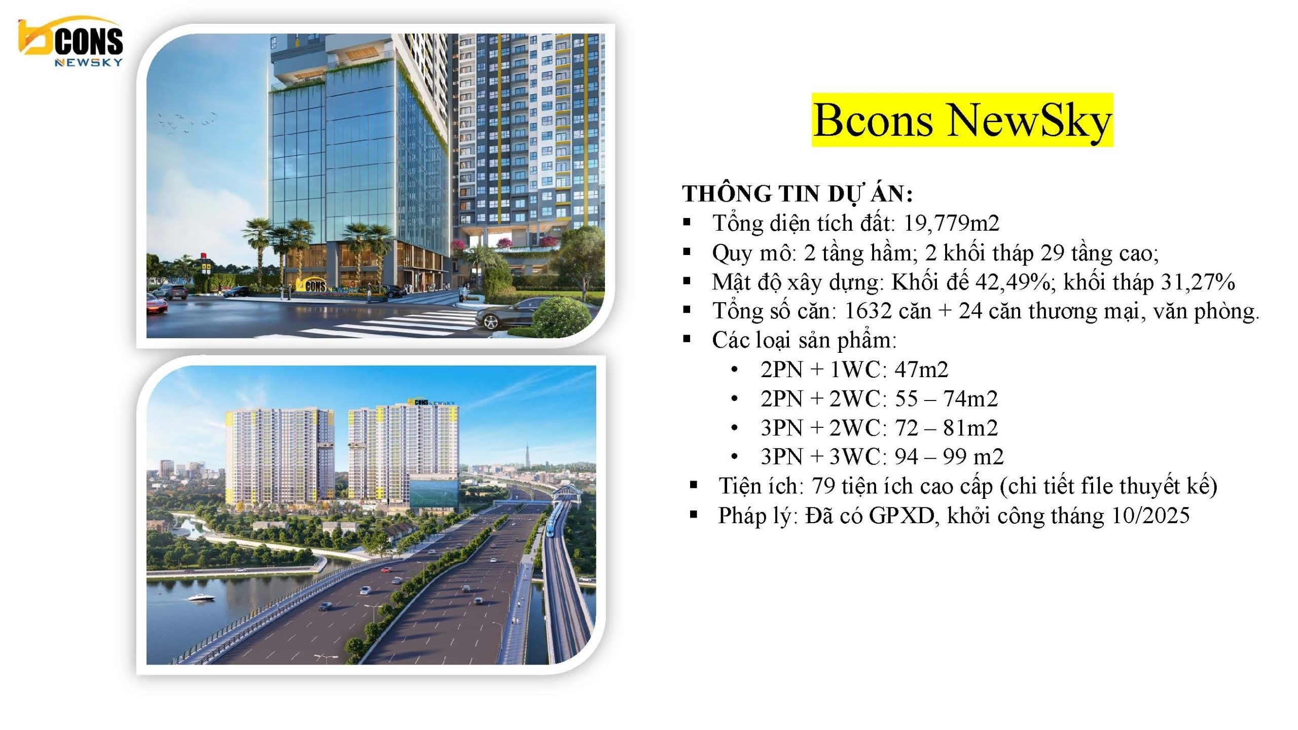 Ngan Hang Bao Lanh Bcons New Sky Phối cảnh tổng thể dự án Bcons New Sky với chính sách ngân hàng bảo lãnh vượt trội