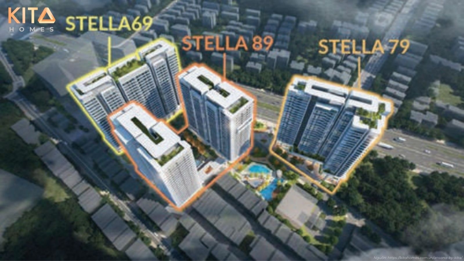 Phối cảnh tổng thể dự án căn hộ Ansana By Kita Võ Văn Kiệt Bình Tân (1)