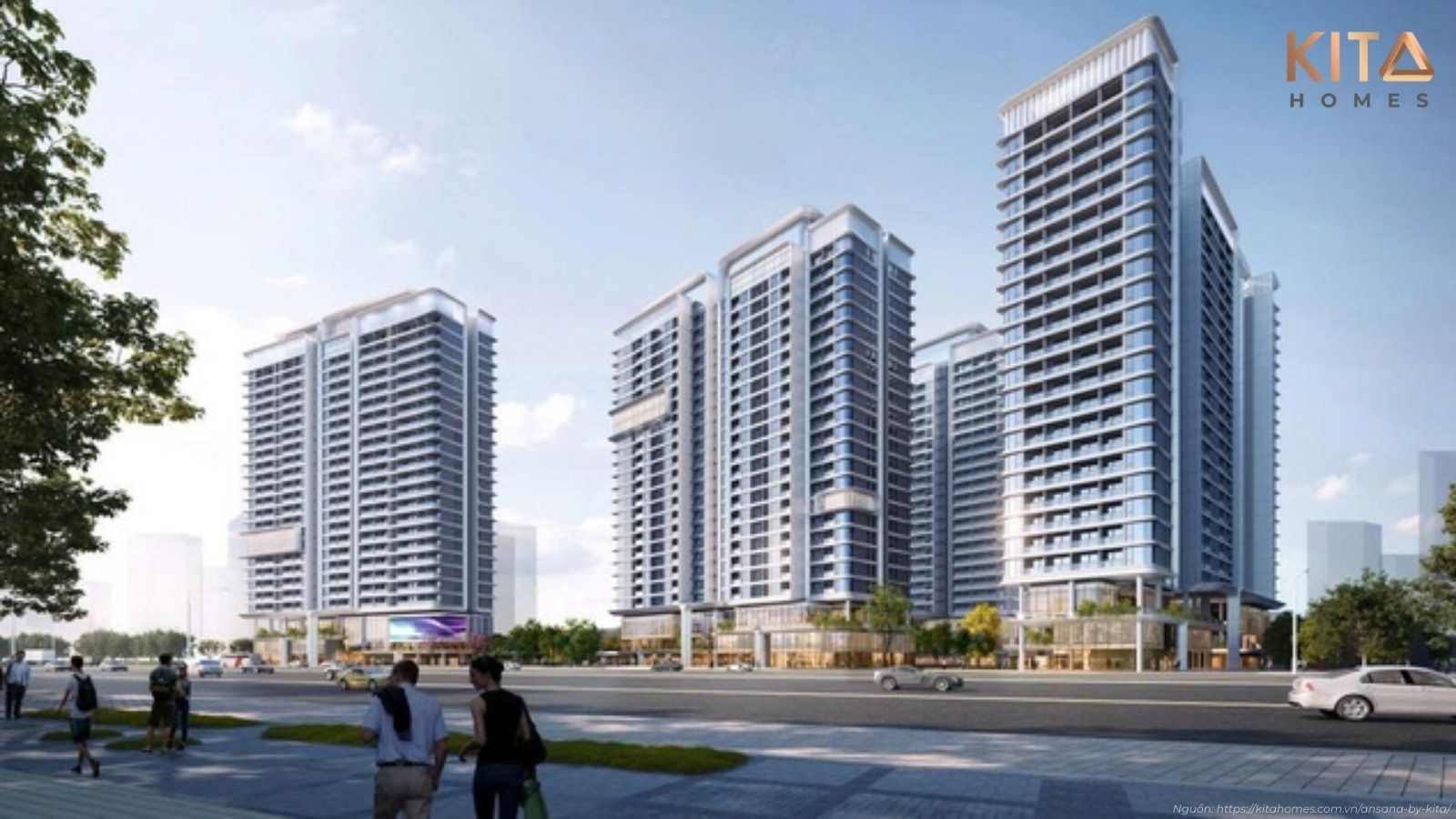 Phối cảnh tổng thể dự án căn hộ Ansana By Kita Võ Văn Kiệt Bình Tân(6)