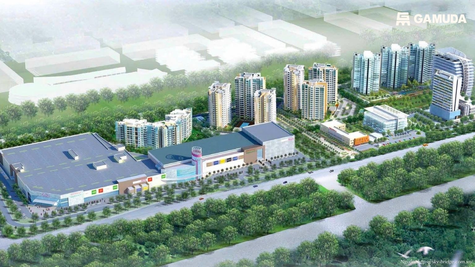Phối cảnh tổng thể dự án Norton Park