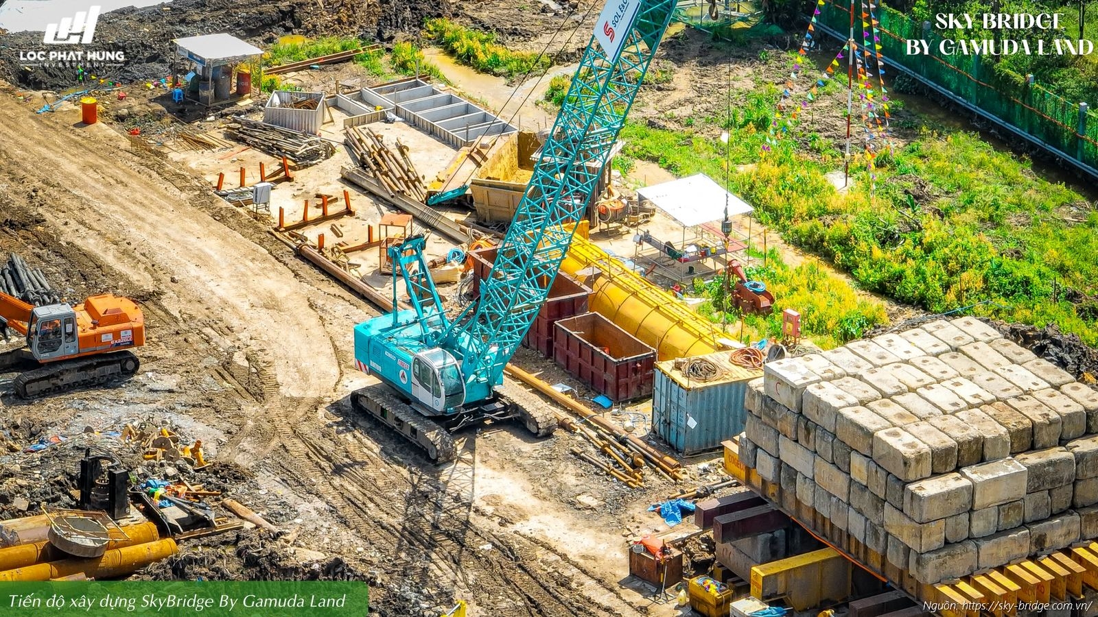 Tiến độ xây dựng Dự án Skybridge tháng 12/2025