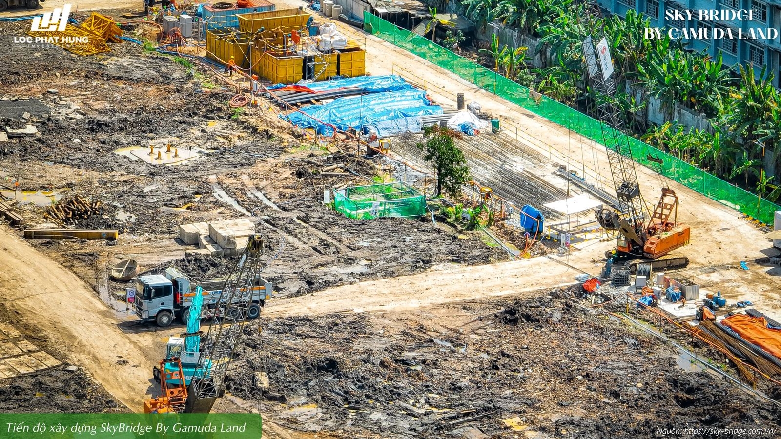 Tiến độ xây dựng Dự án Skybridge tháng 12/2025