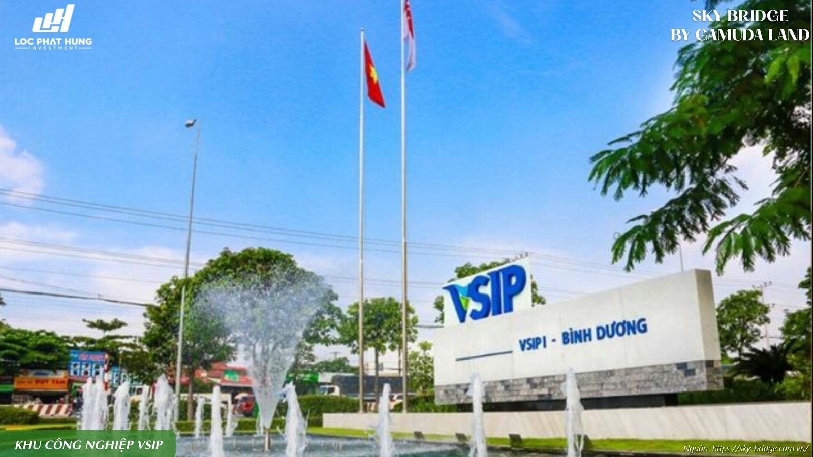 Kề cận KCN VSIP 1