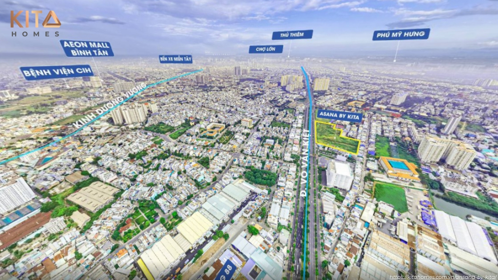 Tiện ích xung quanh Ansana By Kita