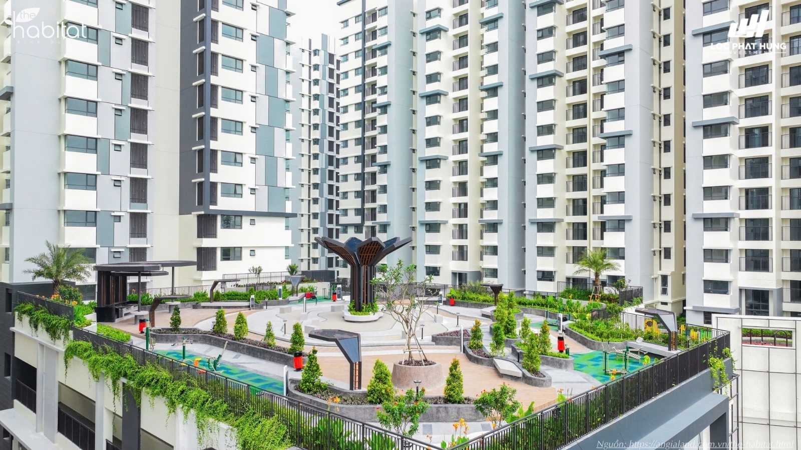 Công viên nội khu The Habitat Bình Dương