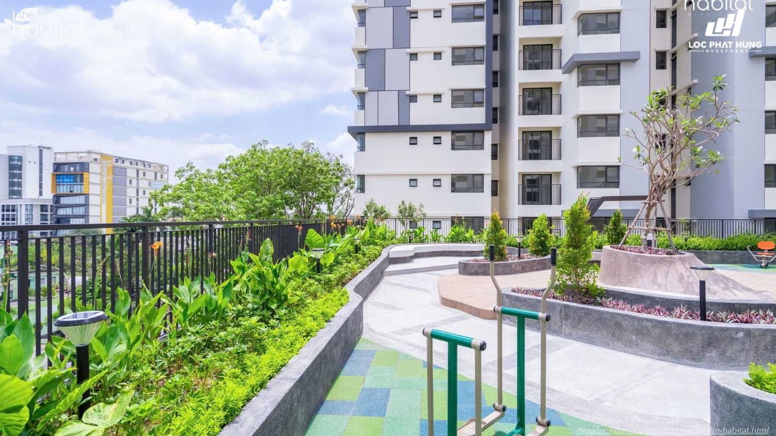 Công viên nội khu The Habitat Bình Dương