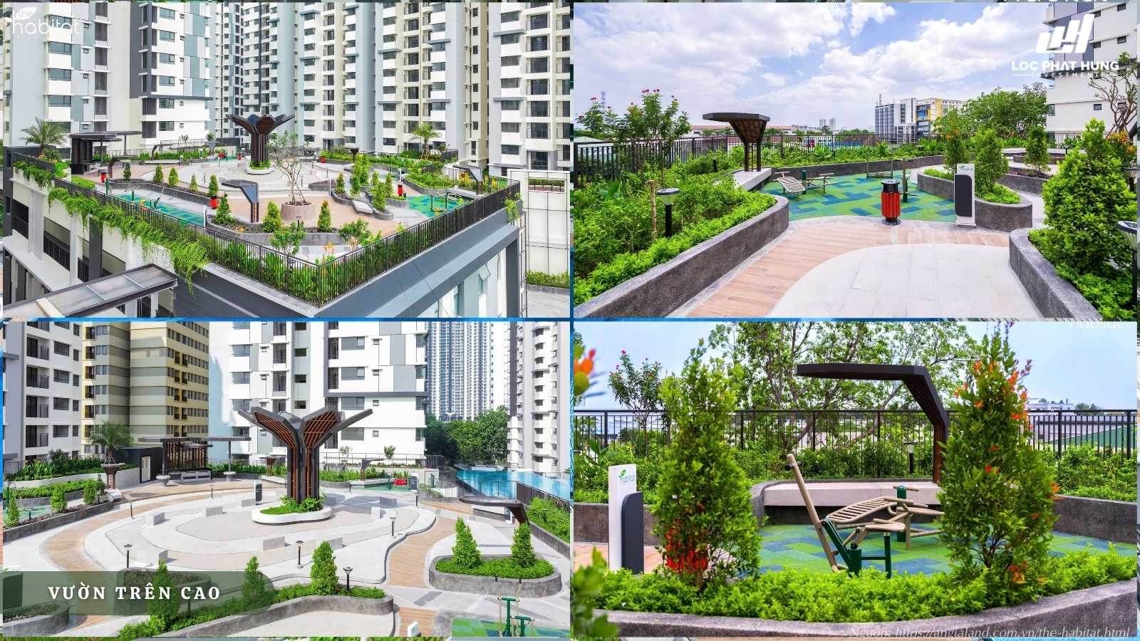 Công viên nội khu The Habitat Bình Dương