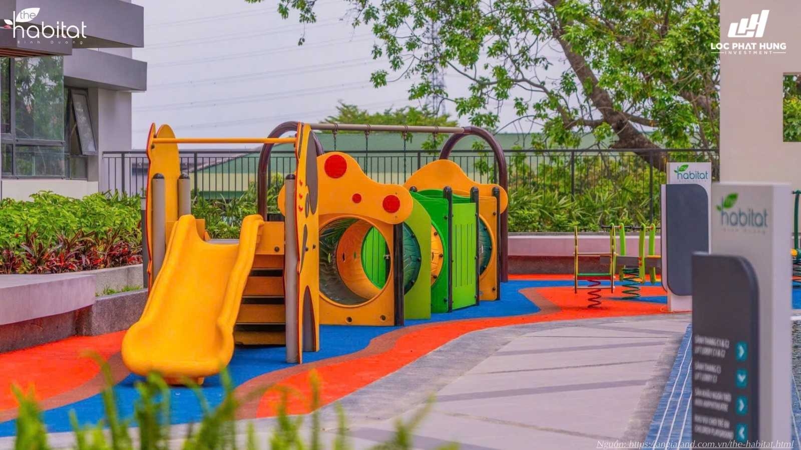 Khu vui chơi trẻ em ngoài trời The Habitta Bình Dương