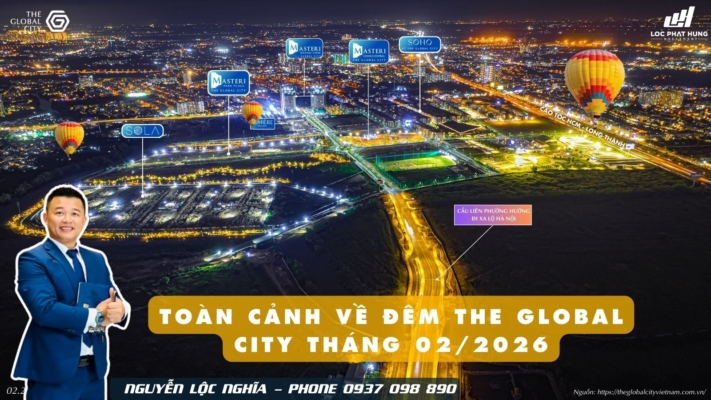 Tiến độ xây dựng Masteri Cosmo Central 02/2026