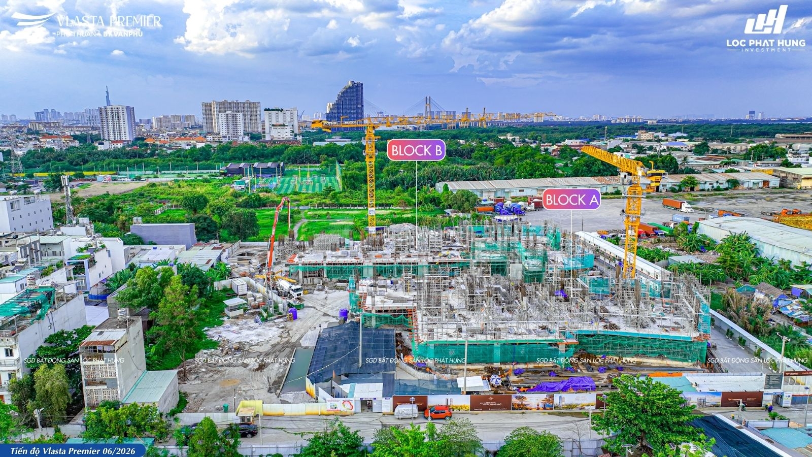 Tiến độ xây dựng Vlasta Premier Quận 7 tháng 06/2026