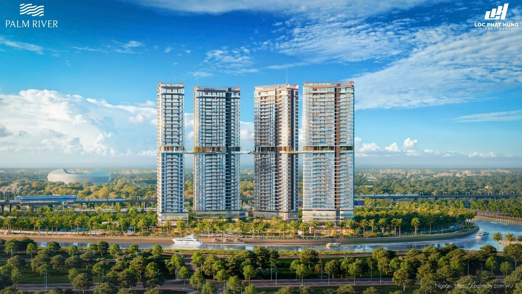 Phối Cảnh Dự án Căn Hộ Chung Cư Palm River