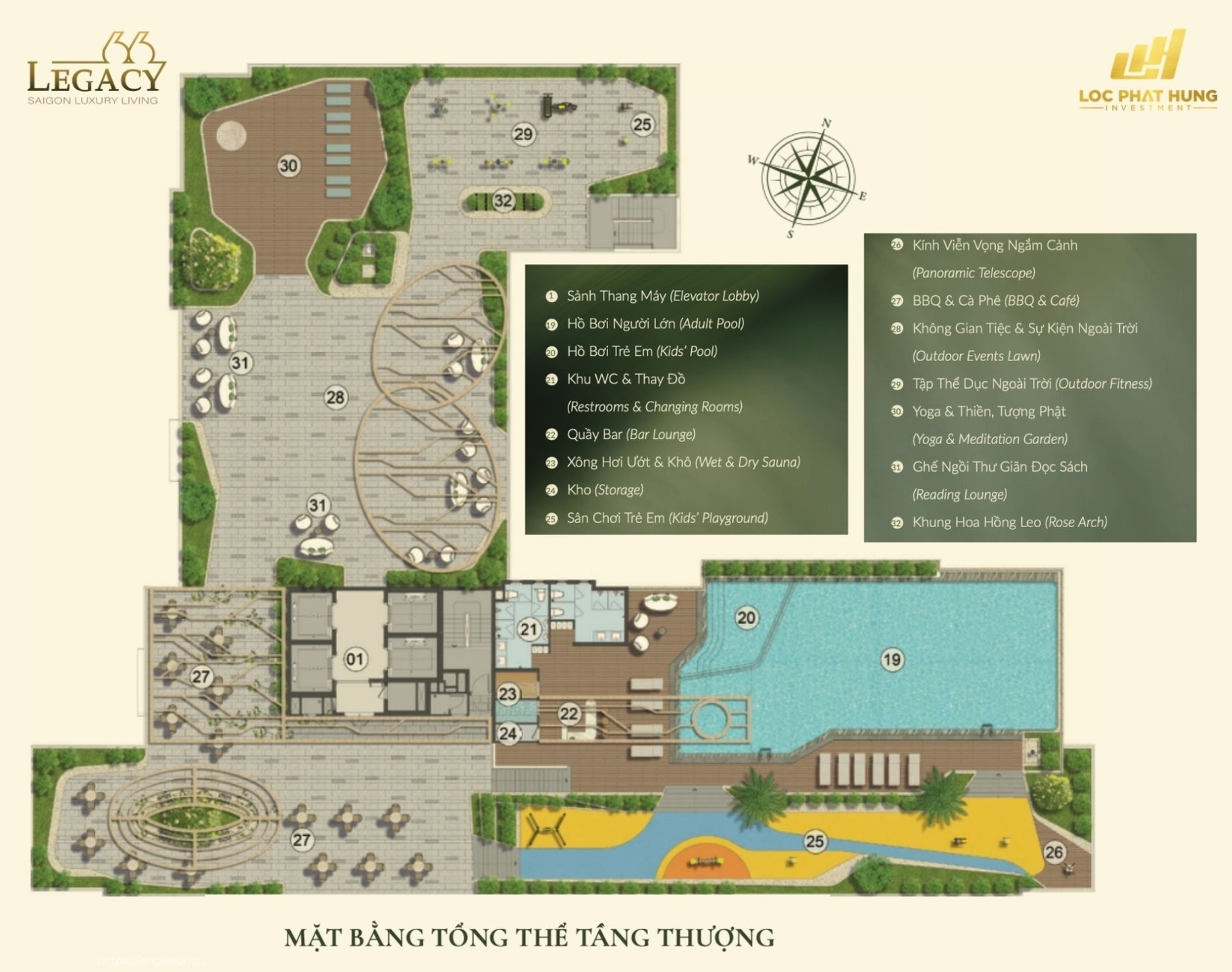 Mặt bằng tầng điển hình dự án Legacy 66