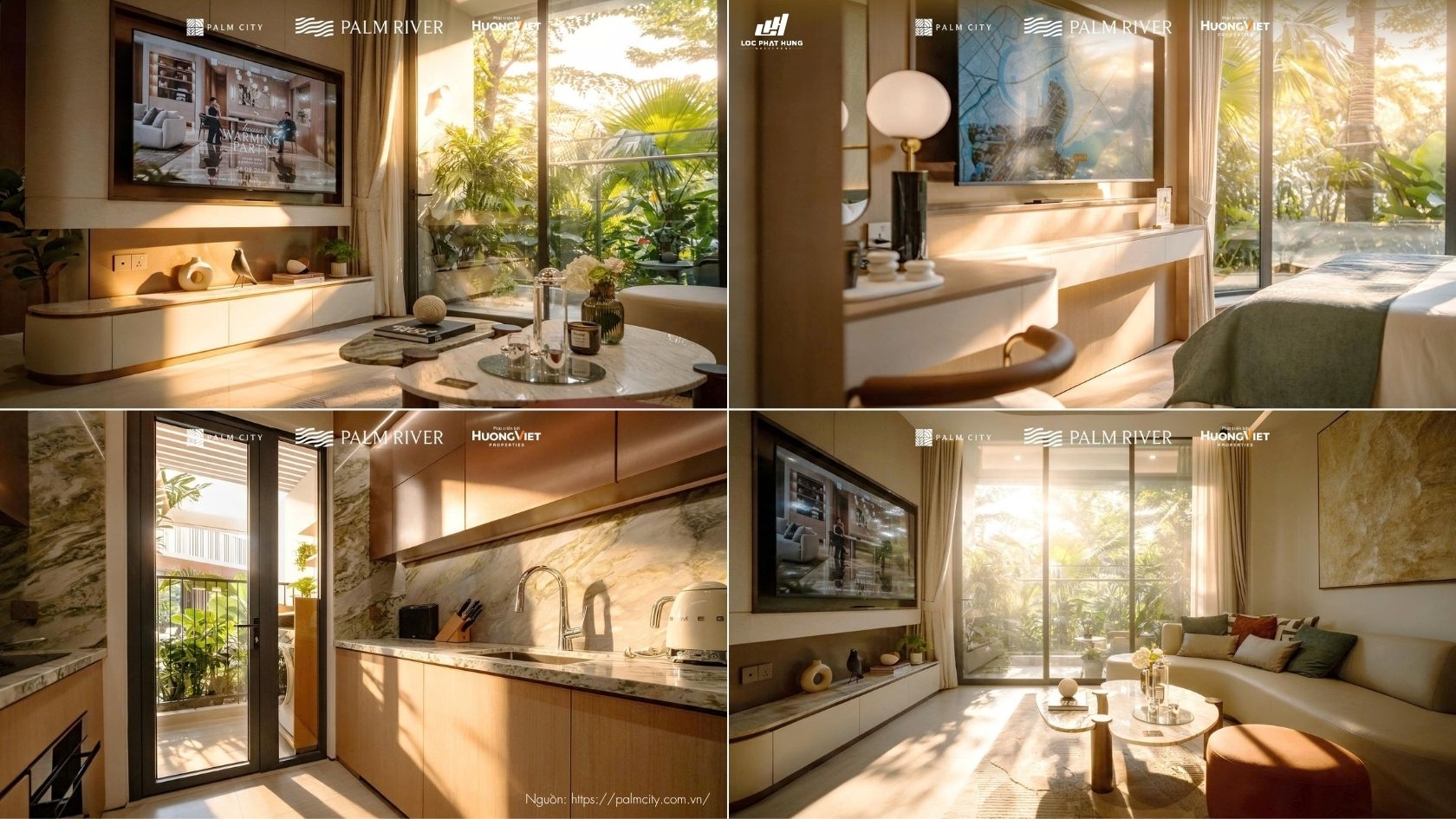 Nhà Mẫu Căn Hộ Chung Cư Palm Riverv