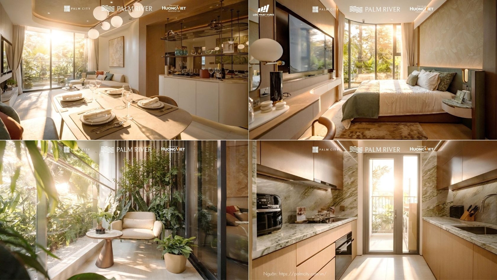 Nhà Mẫu Căn Hộ Chung Cư Palm Riverv