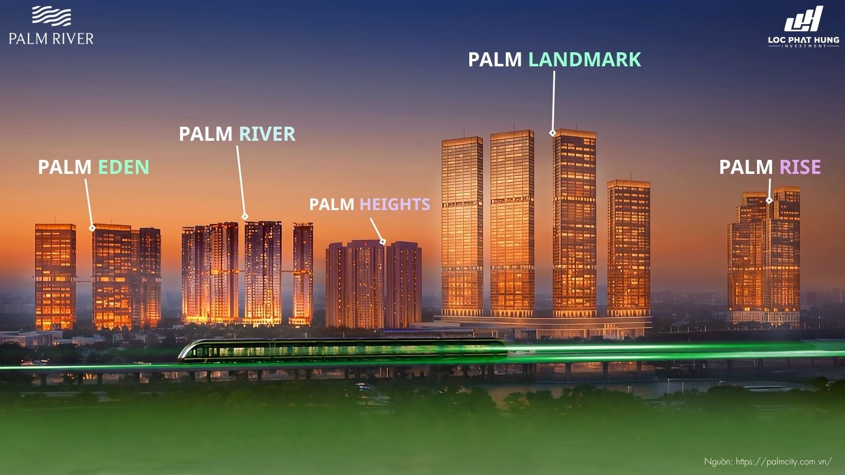 Phối Cảnh Dự án Căn Hộ Chung Cư Palm River