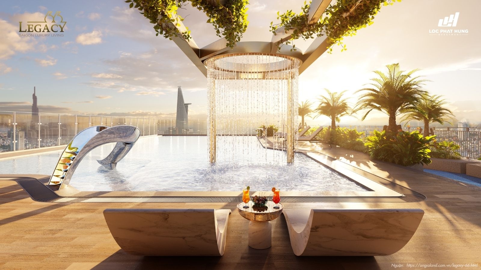 Phối cảnh tổng thể Chung cư Legacy 66 | Tân Thành Group