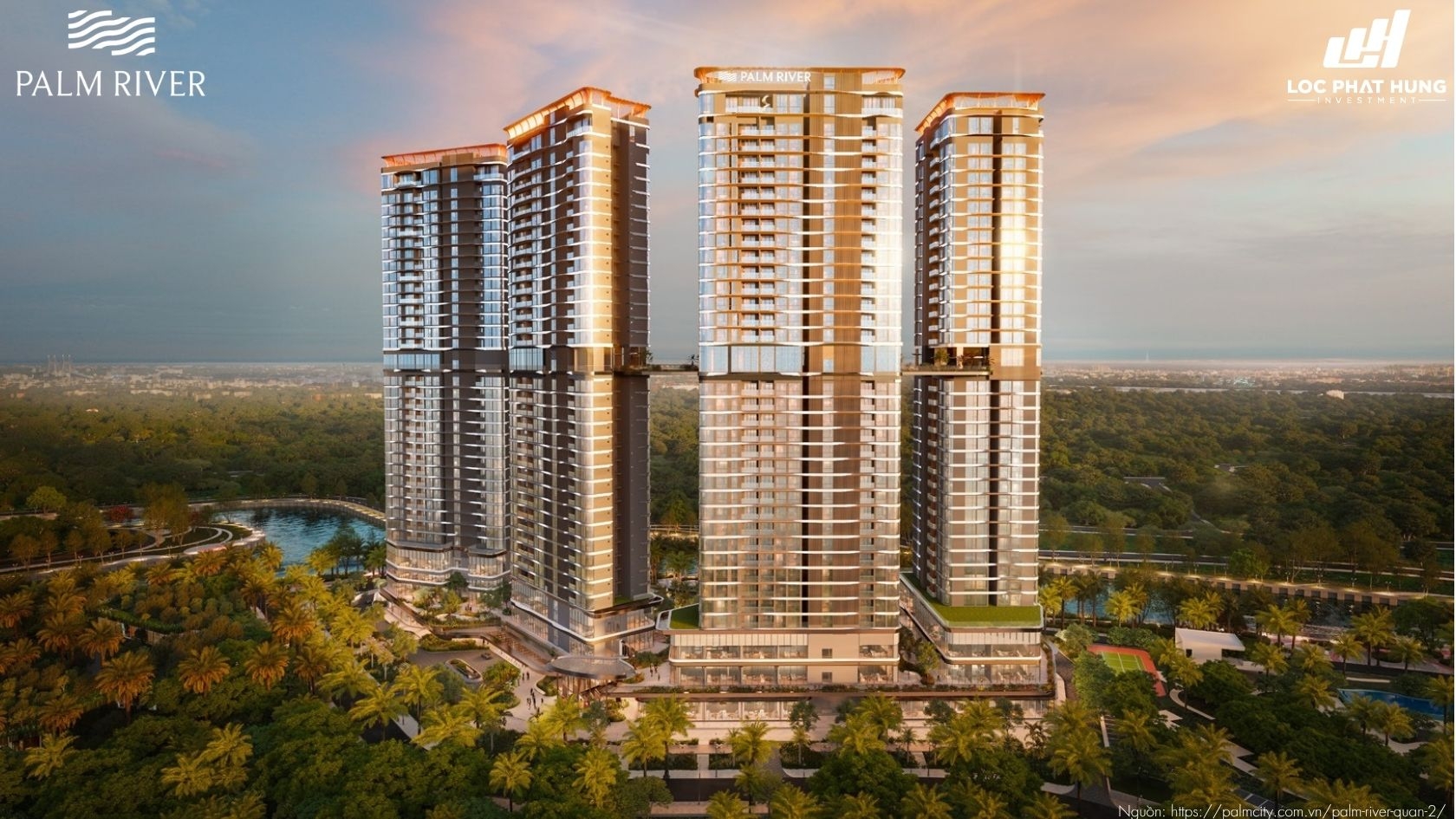 Phối Cảnh Dự án Căn Hộ Chung Cư Palm River
