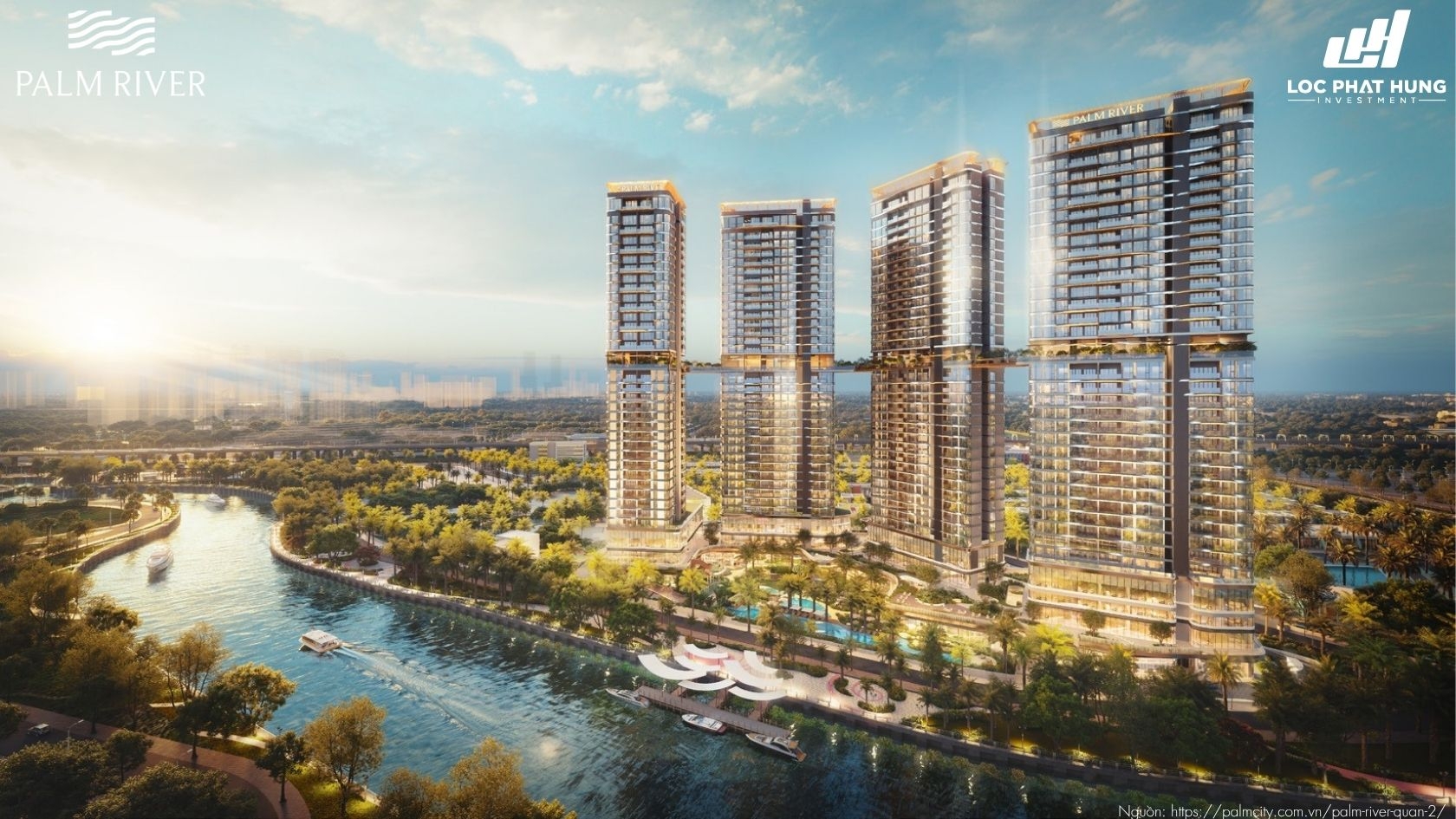 Phối Cảnh Dự án Căn Hộ Chung Cư Palm River