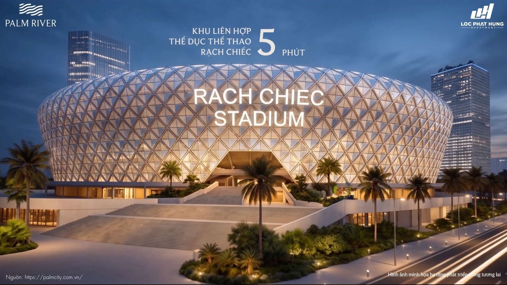 Tiện ích Ngoại Khu Dự Án Căn Hộ Chung Cư Palm River