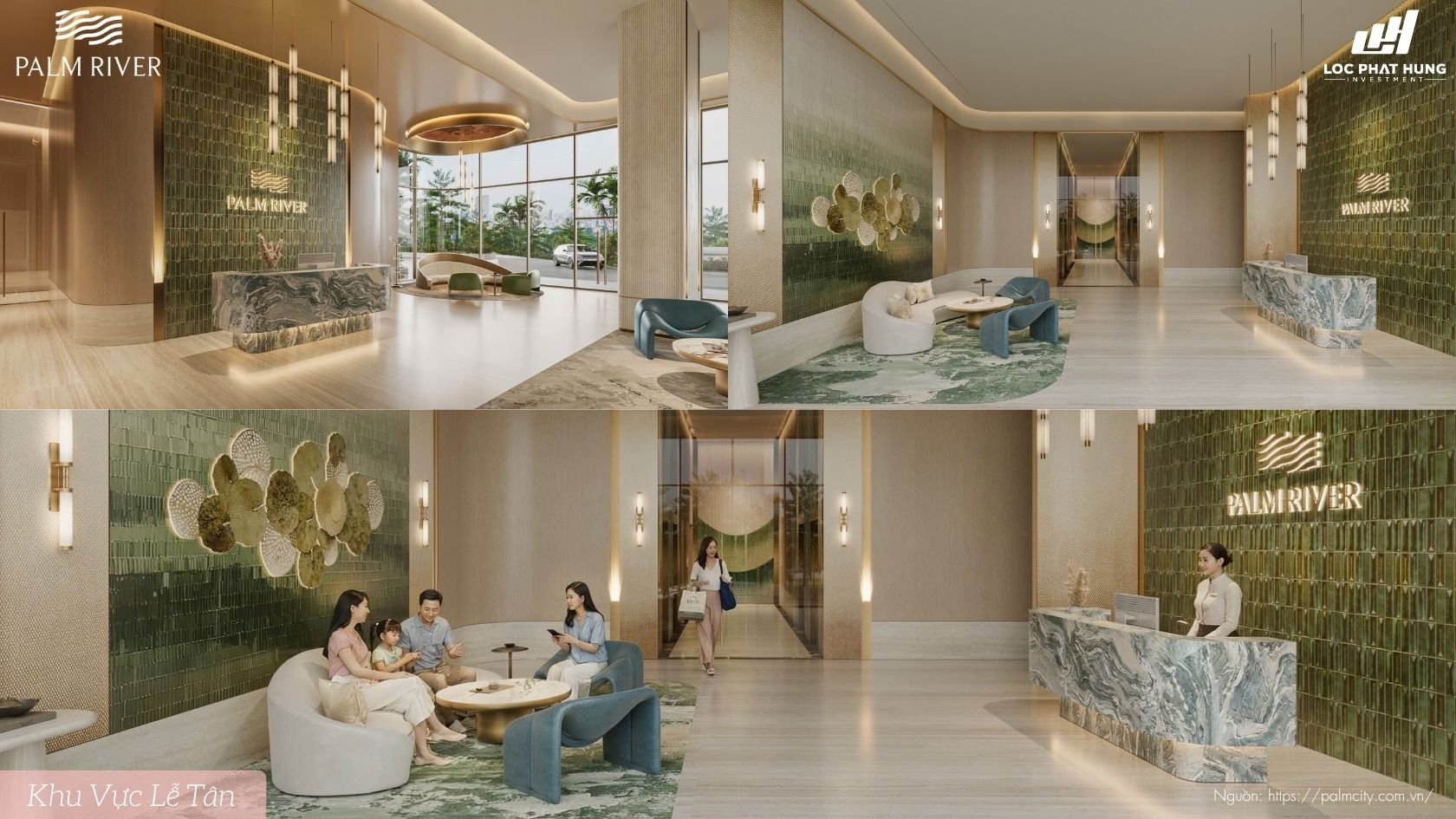 Tiện ích Nội Khu Dự Án Căn Hộ Chung Cư Palm River