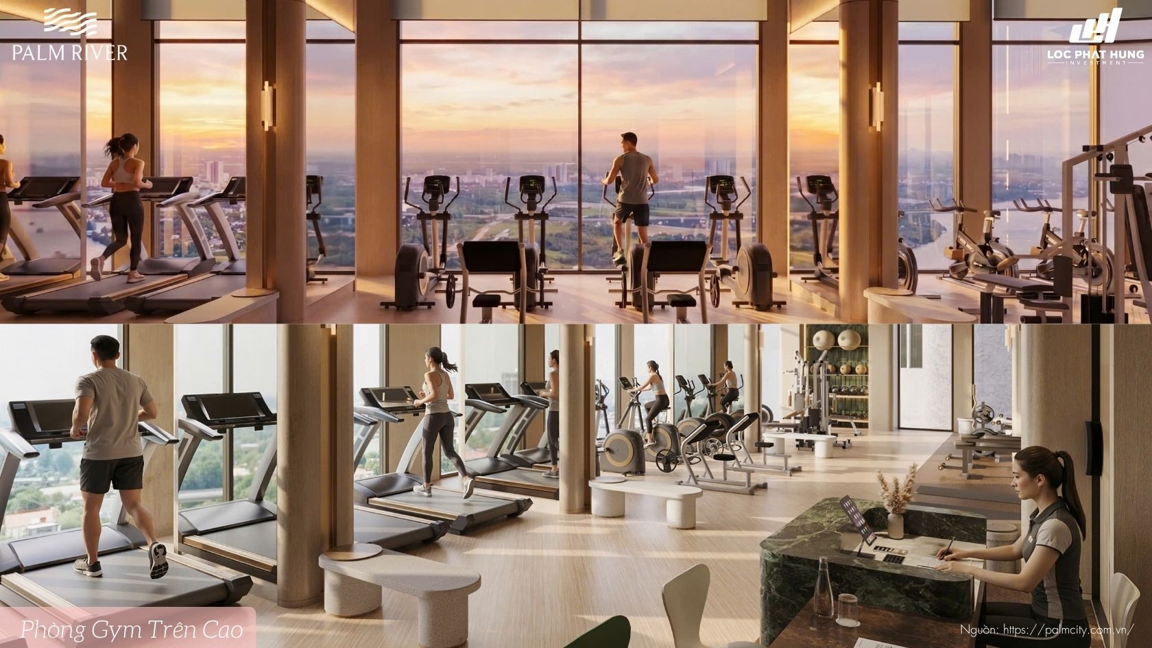 Tiện ích Nội Khu Dự Án Căn Hộ Chung Cư Palm River