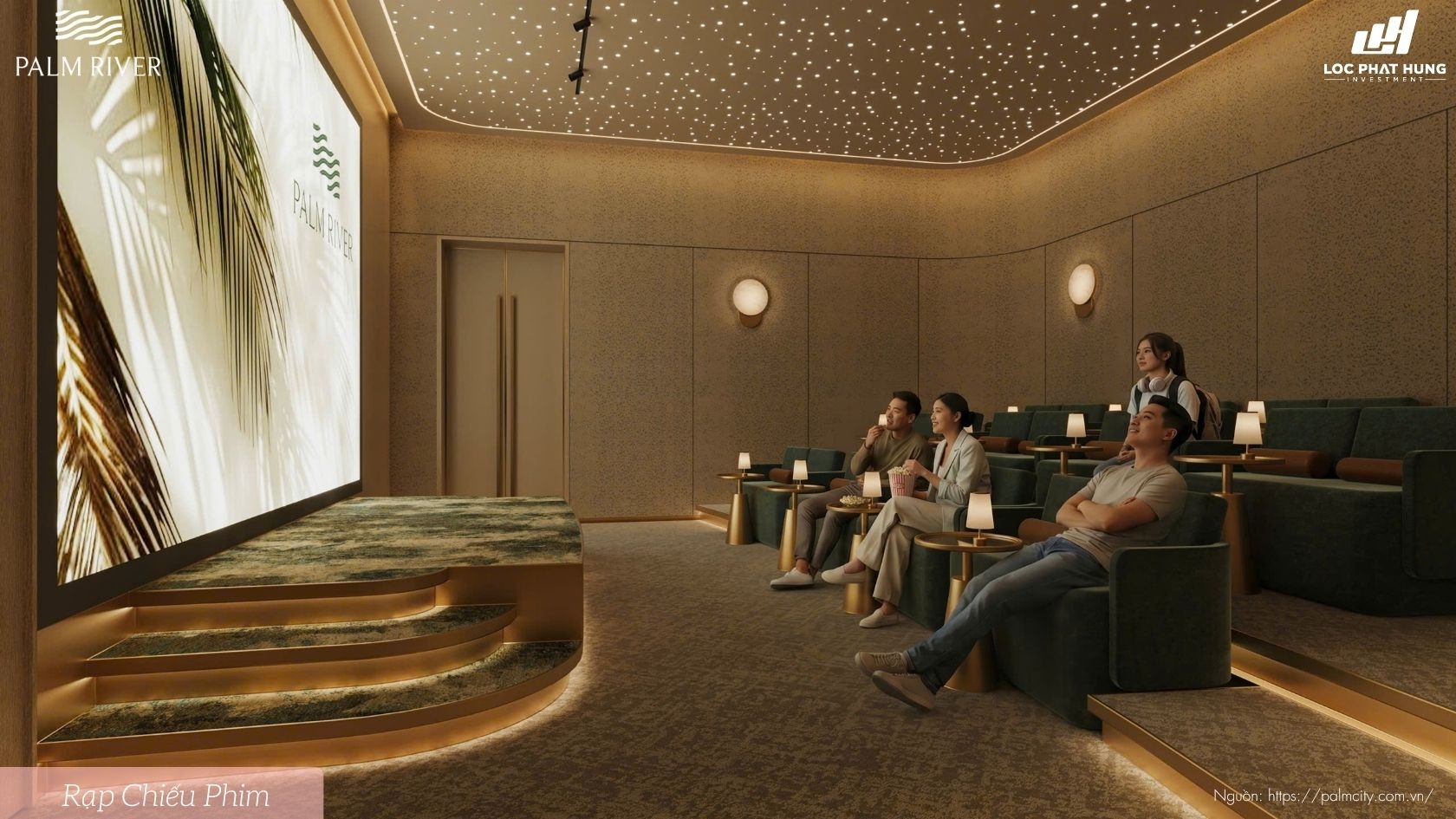 Tiện ích Nội Khu Dự Án Căn Hộ Chung Cư Palm River