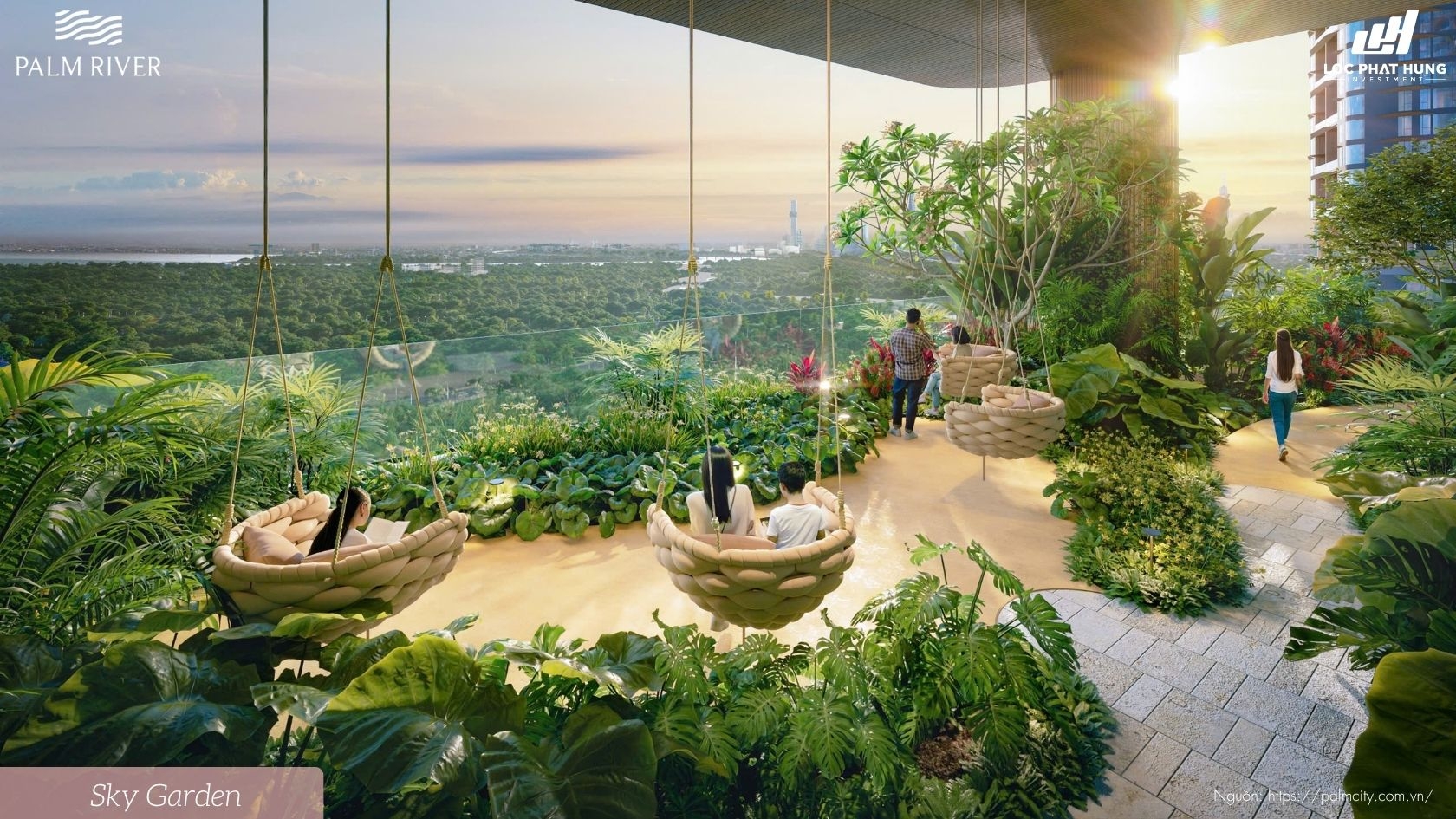 Tiện ích Nội Khu Dự Án Căn Hộ Chung Cư Palm River