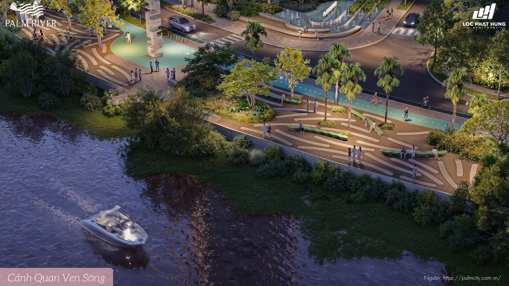 Tiện ích Nội Khu Dự Án Căn Hộ Chung Cư Palm River