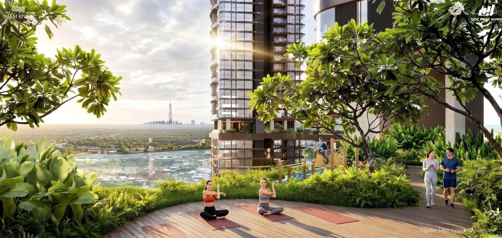 Tiện ích Nội Khu Dự Án Căn Hộ Chung Cư Palm River