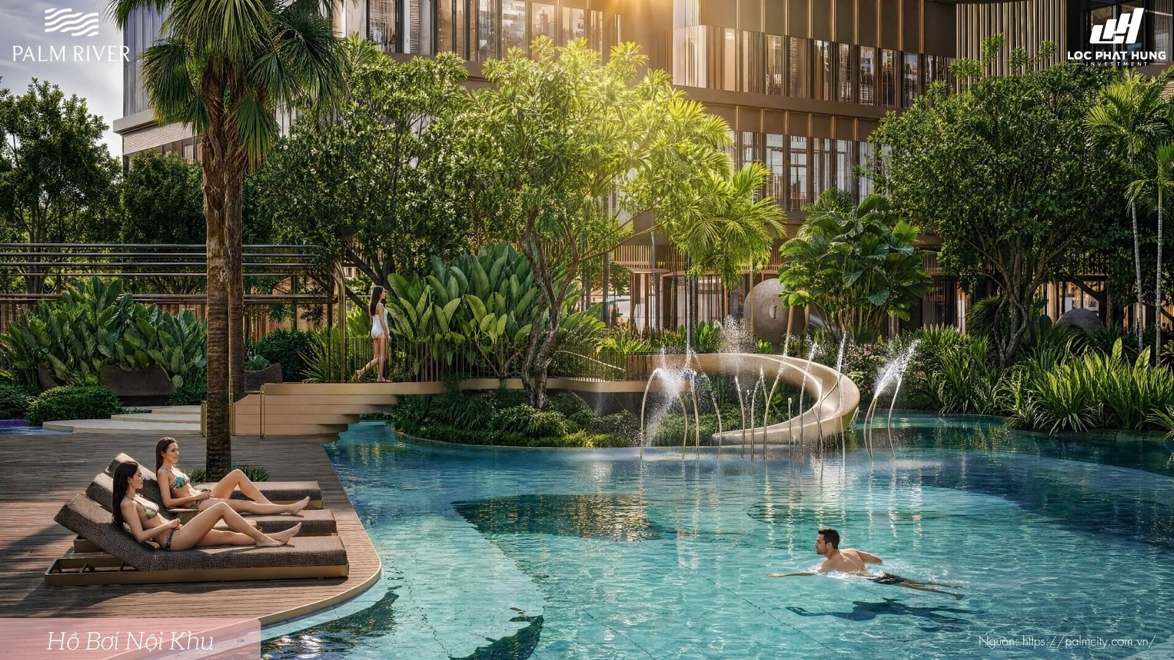 Tiện ích Nội Khu Dự Án Căn Hộ Chung Cư Palm River